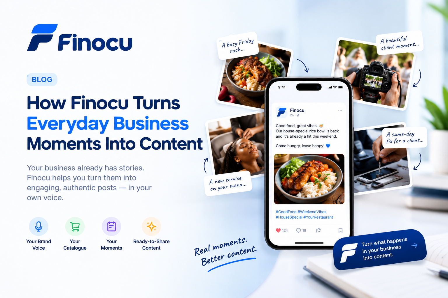 Generate image to show the usefulness of this plarform product moment
Moments
powered by VendorGap
The system
Examples
Pricing
Blog
FAQ
Open studio
A content engine for creators, teams, brands and